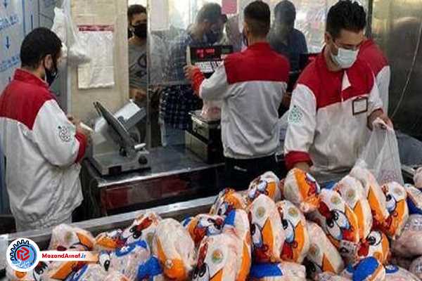 توزیع یک هزار تن مرغ و گوشت قرمز تنظیم بازاری در مازندران 