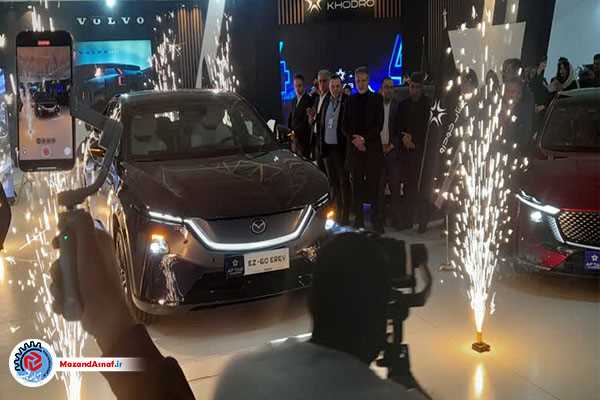 رونمایی از خودروی مزدا EZ-60 در نمایشگاه خودرو+ قیمت و تصاویر