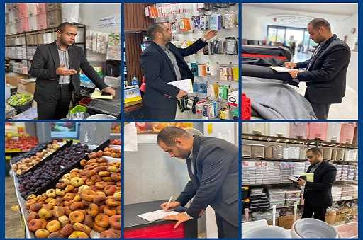 بازدید ناظران اصناف از واحدهای صنفی آمل