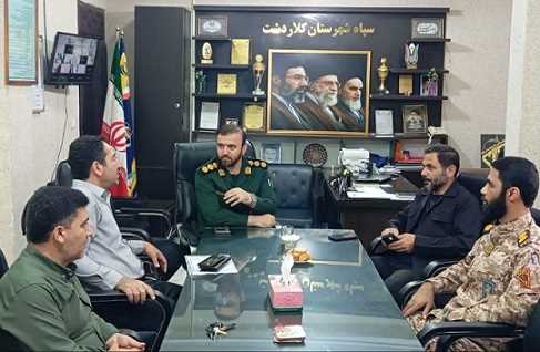 ساماندهی اصناف و تجدید میثاق با شهدا؛ محور بازدید مسئول بسیج اصناف مازندران از کلاردشت