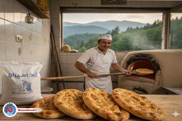 ورود ۱۳ هزار تن گندم کیفی به مازندران/ توزیع آرد و بهبود کیفیت نان پایش لحظه‌ای می‌شود