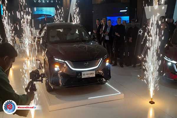 رونمایی از خودروی مزدا EZ-60 در نمایشگاه خودرو+ قیمت و تصاویر