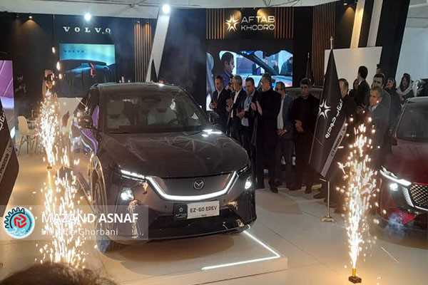 رونمایی از خودروی مزدا EZ-60 در نمایشگاه خودرو+ قیمت و تصاویر