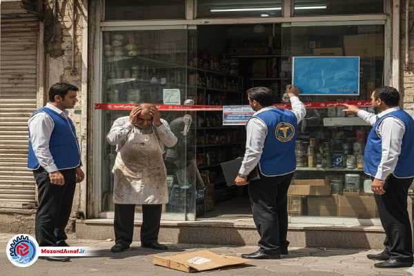 پلمب یک فروشگاه مواد غذایی در فریدونکنار 