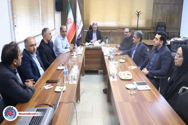 تأکید بر تعامل دولت و بخش خصوصی در نشست سازمان نصر مازندران با معاون استاندار 