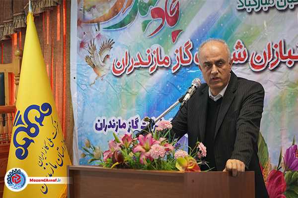 مدیرعامل شرکت گاز مازندران:  مدیریت بحران زمستان بدون همراهی کارکنان ممکن نبود