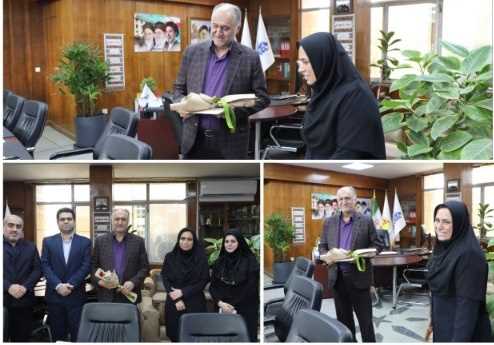 تجلیل از مدیرعامل شرکت برق منطقه‌ای مازندران و گلستان به پاس مجاهدت‌های دوران دفاع مقدس 