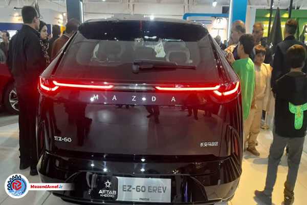 رونمایی از خودروی مزدا EZ-60 در نمایشگاه خودرو+ قیمت و تصاویر