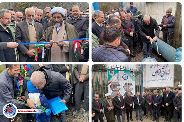 افتتاح و آغاز عملیات اجرایی ۱۹ طرح آب و فاضلاب در بابل