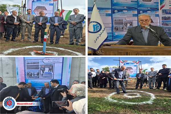 افتتاح و آغاز عملیات اجرایی ۶ پروژه آبرسانی در شهرستان قائمشهر