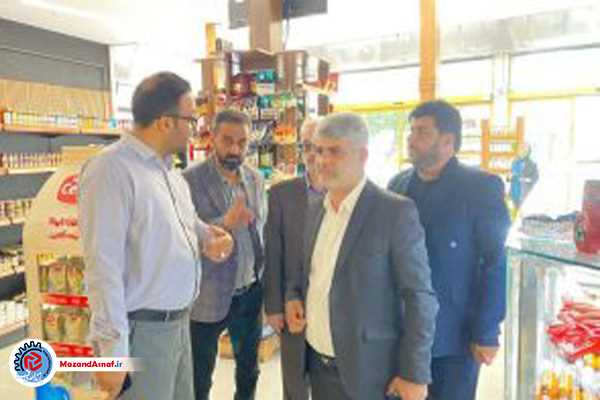 بازدید معاون بازرسی و نظارت اتاق اصناف ایران از اتاق‌های اصناف مازندان