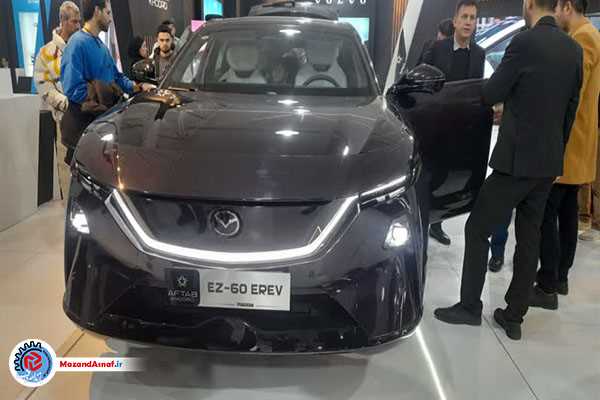 رونمایی از خودروی مزدا EZ-60 در نمایشگاه خودرو+ قیمت و تصاویر