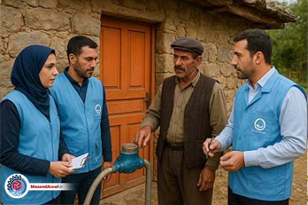 مصرف آب و انشعابات غیرمجاز در مازندران زیر ذره‌بین آبفا