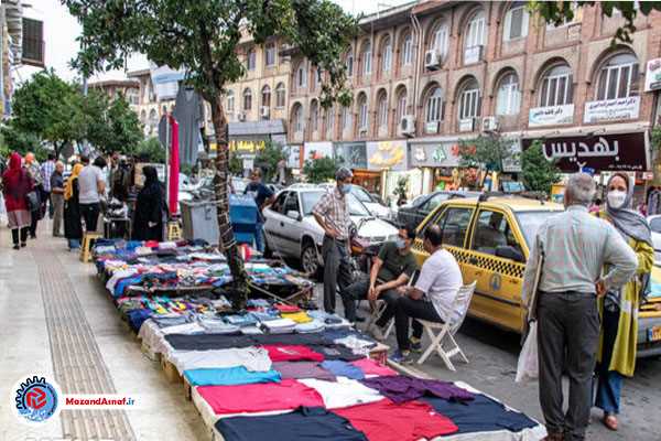 بساط دست‌فروشان ساری در بوستان ولایت پهن می‌شود