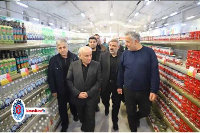 بازدید میدانی استاندار مازندران؛ توزیع کالاها و سوخت بدون کمبود