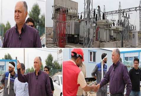  ایستگاه ۶۳ کیلوولت رستم‌کلا شهرستان بهشهر در آستانه بهره‌برداری