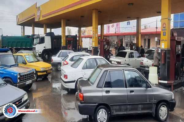  مشکلی در تامین سوخت جایگاه‌های مازندران وجود ندارد