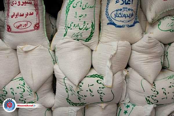  ورود ۱۲ هزار فروشگاه زنجیره ای کشور برای خرید برنج مازندران/۲ هزار تن برنج کشاورزان توسط پایانه صادرات آمل خریداری می‌شود