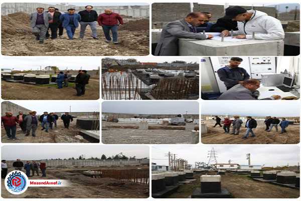 بازدید میدانی موسوی تاکامی از ایستگاه‌های در حال احداث شهرهای فاضل آباد - دلند و سرخنکلاته گلستان 