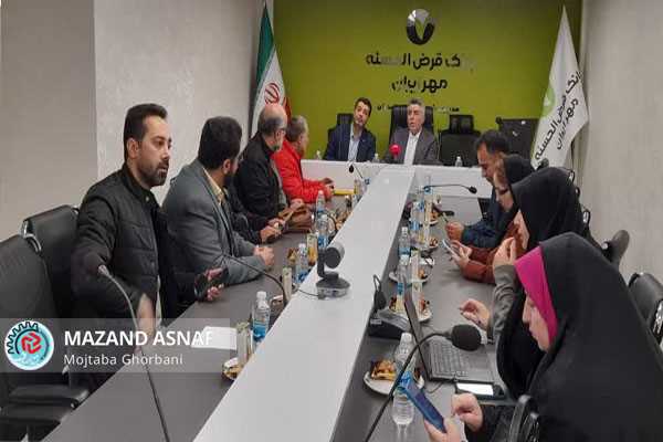آغاز صدور دسته‌چک دیجیتال برای سهولت مبادلات مالی اصناف/بانک قرض‌الحسنه مهر ایران؛ انتخاب یک‌سوم اصناف مازندران