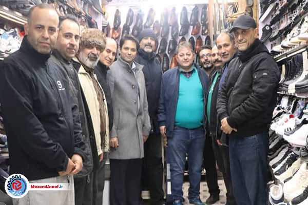 بازدید رئیس اتاق اصناف مرکز مازندران از بازار ساری 