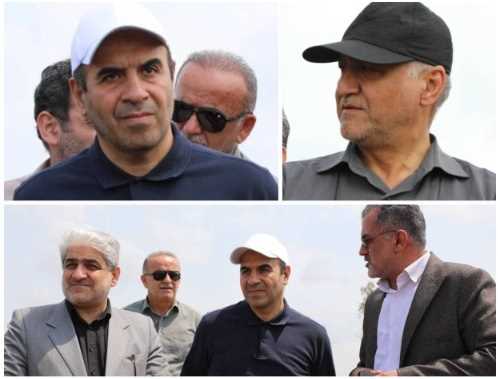  بازدید معاون وزیر نیرو از اراضی مستعد احداث نیروگاه خورشیدی در جویبار